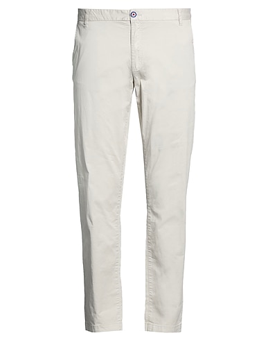 FRED MELLO Повседневные брюки GRIGIO CHIARO 98% Хлопок, 2% Эластан