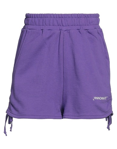 HINNOMINATE Shorts & Bermuda Purple 100% Cotton