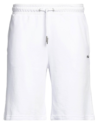 FILA Shorts & Bermuda White 80% Organic cotton, 20% Polyester