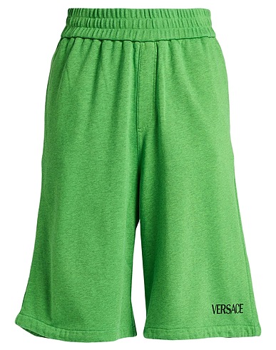 VERSACE Shorts & Bermuda Verde 100% Cotone