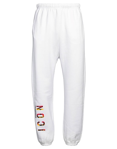 DSQUARED2 캐주얼 바지 화이트 100% 코튼