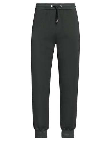 GIORGIO ARMANI Casual pants Dark green 93% Cotton, 7% Cashmere, Synthetic fibers