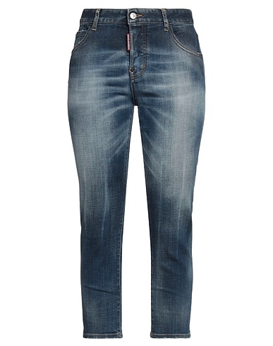 DSQUARED2 Denim trousers Blue 99% Cotton, 1% Elastane