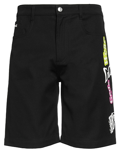 GCDS Shorts & Bermuda Black 100% Cotton