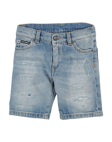 DOLCE&GABBANA Denim shorts Blue 98% Cotton, 2% Elastane