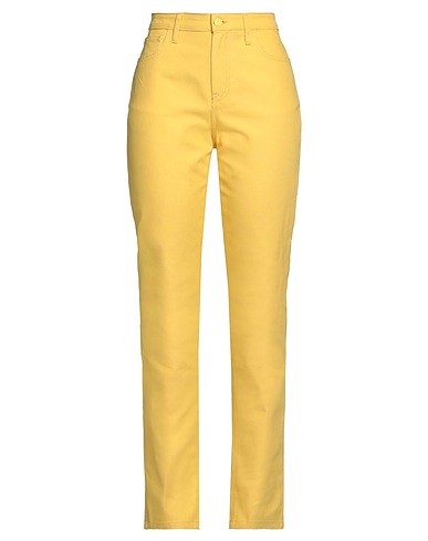 RAF SIMONS Pantalone Giallo 100% Cotone