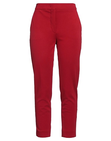 MAX MARA Casual pants Brick 84% Viscose, 11% Polyamide, 5% Elastane