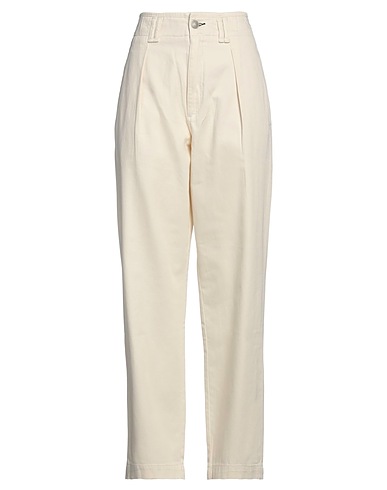 RAG & BONE Denim pants Ivory 100% Cotton