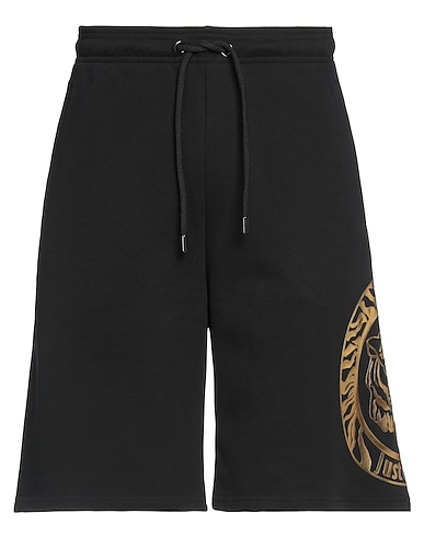 JUST CAVALLI Shorts & Bermuda Nero 100% Cotone