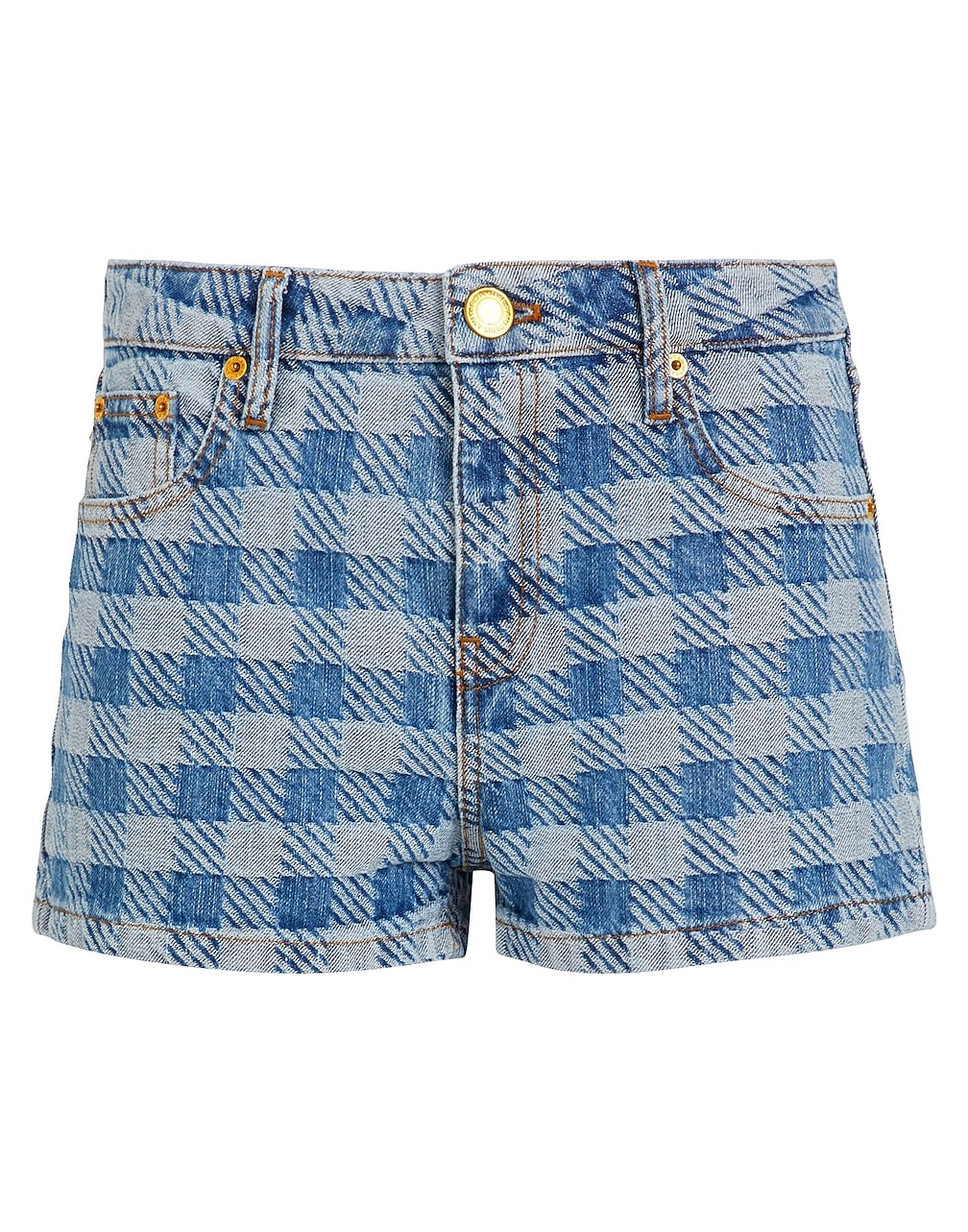 AMI ALEXANDRE MATTIUSSI - Denim shorts