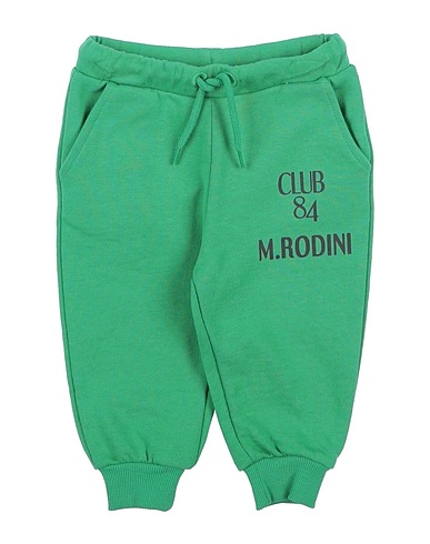MINI RODINI Casual trouser Green 100% Organic cotton