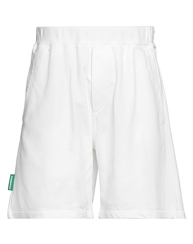 DSQUARED2 Pantalone felpa Bianco 100% Cotone, Elastan