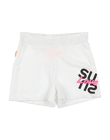 SUNS BOARDS Shorts & Bermuda Bianco 89% Cotone, 11% Poliestere