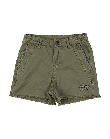 ZADIG&VOLTAIRE Shorts & Bermuda Military green 98% Cotton, 2% Elastane