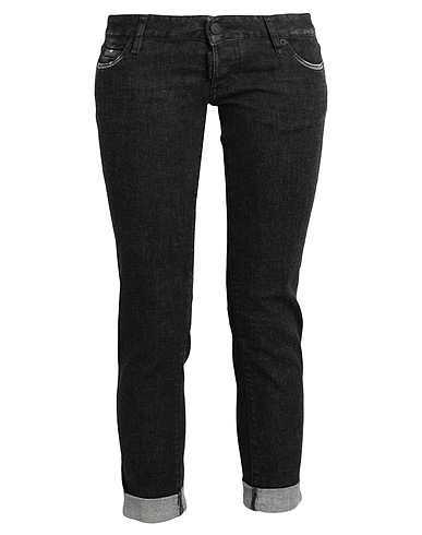 DSQUARED2 Casual trouser Charcoal 91% Cotton, 7% Elastomultiester, 2% Elastane