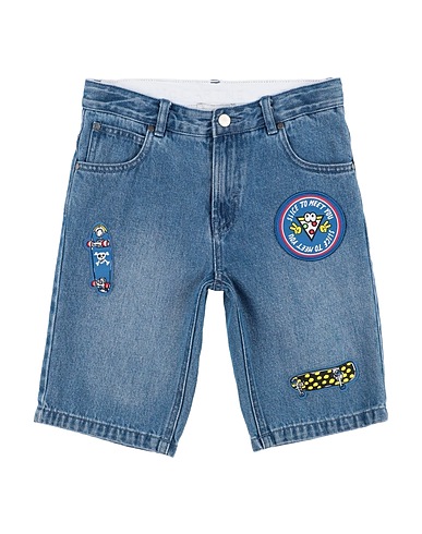 STELLA McCARTNEY KIDS Denim shorts Blue 100% Cotton, Polyester