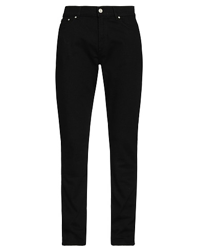 TRUSSARDI Pantaloni jeans Nero 99% Cotone, 1% Elastan