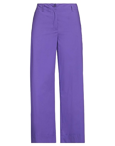 P.A.R.O.S.H. Pantalon Violet 100% Coton