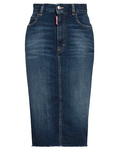DSQUARED2 Denim skirt Blue 98% Cotton, 2% Elastane, Polyester