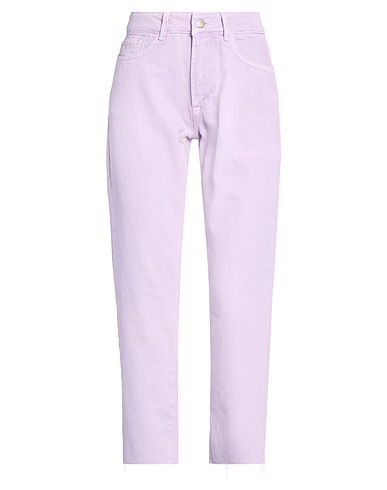 HINNOMINATE Denim pants Lilac 100% Cotton