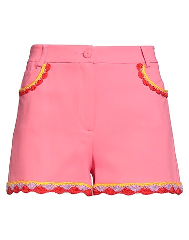 MOSCHINO Shorts & Bermuda COUTURE Corallo 97% Viscosa, 3% Elastan, Cotone