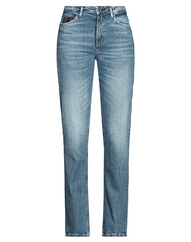 GUESS Denim trousers Blue 99% Organic cotton, 1% Elastane