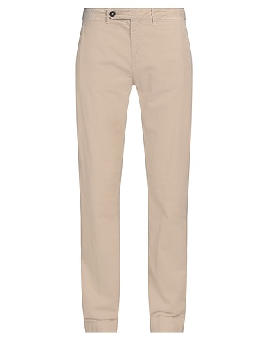MASSIMO ALBA Casual trouser Beige 100% Cotton