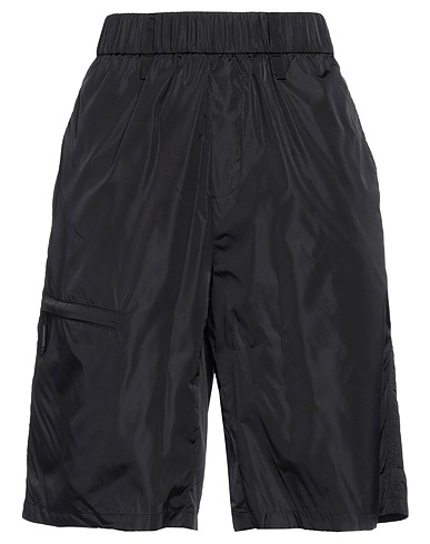 RAINS Shorts & Bermuda Black 100% Nylon