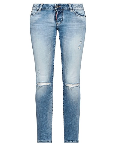 DSQUARED2 Denim pants Blue 99% Cotton, 1% Elastane