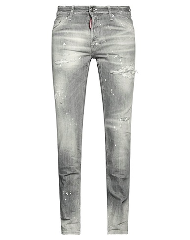DSQUARED2 Denim pants Grey 98% Cotton, 2% Elastane
