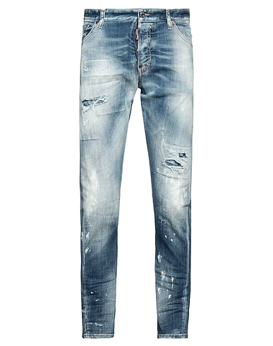 DSQUARED2 Denim trousers Blue 98% Cotton, 2% Elastane