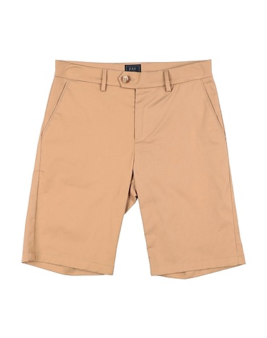 FAY Shorts & Bermudas JUNIOR Kamel 97% Baumwolle, 3% Elastan, Polyester