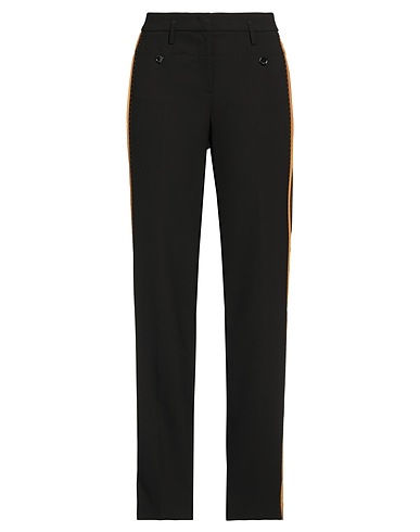LUISA CERANO Casual pants Black 88% Polyester, 12% Polyurethane