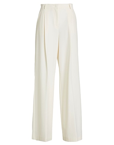 PINKO Pantalone Off white 64% Poliestere, 32% Viscosa, 4% Elastan
