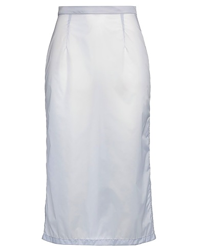 MAISON MARGIELA Midi skirt Light blue 100% Polyamide