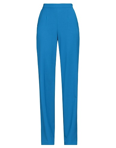 PINKO Pantalone Azzurro 55% Poliestere, 41% Lana, 4% Elastan