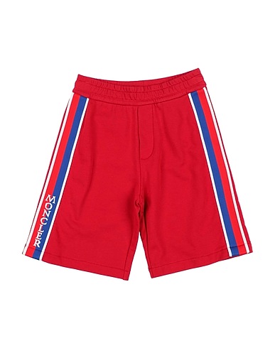 MONCLER Shorts & Bermuda Red 100% Polyester