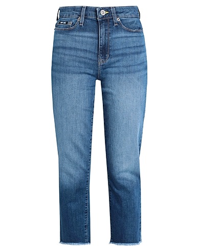 DKNY Denim trousers Blue 99% Cotton, 1% Elastane