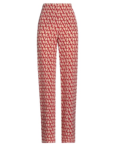 VALENTINO GARAVANI Casual trouser Beige 100% Silk