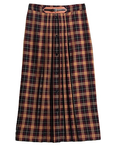 ETRO Long skirt Camel 65% Polyester, 35% Viscose