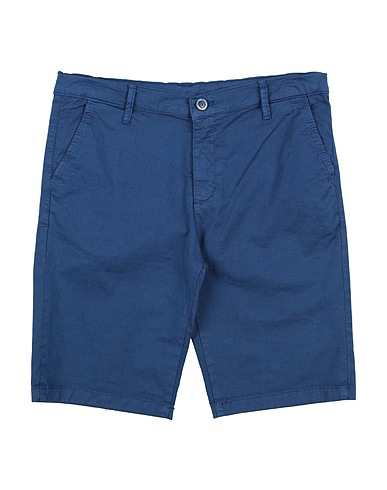 BIKKEMBERGS Shorts & Bermuda Blu 97% Cotone, 3% Elastan