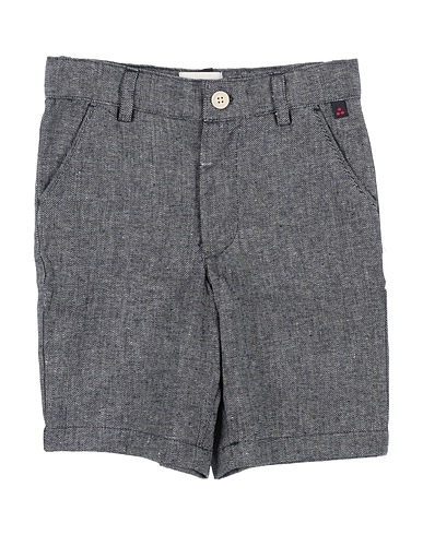 PEUTEREY Shorts & Bermuda Navy blue 54% Linen, 46% Cotton