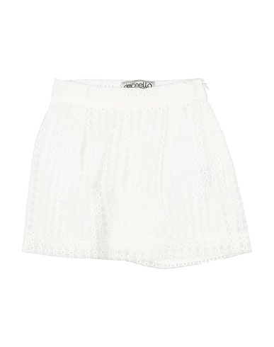 SIMONETTA Shorts & Bermuda Bianco 100% Poliestere