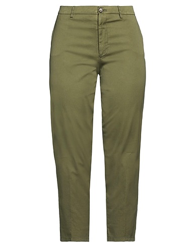 BERWICH Casual pants 88% Cotton, 10% Silk, 2% Elastane