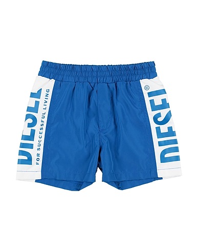 DIESEL Shorts & Bermuda Light blue 100% Polyester