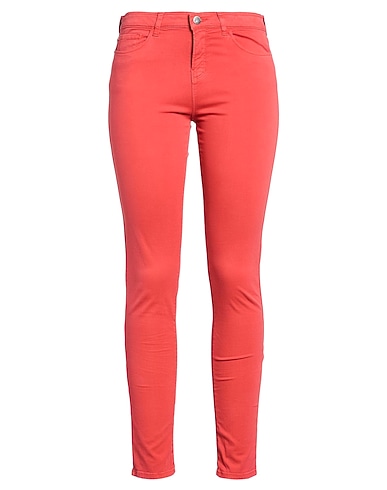 EMPORIO ARMANI Casual pants RUGGINE 65% Cotton, 32% Viscose, 3% Elastane