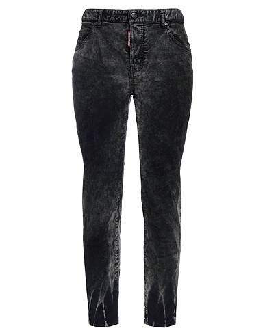 DSQUARED2 Pantalone Nero 97% Cotone, 3% Elastan