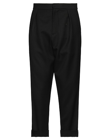 BALMAIN Casual trouser Black 100% Virgin Wool