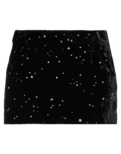 DSQUARED2 Mini skirt Black 82% Viscose, 18% Polyamide