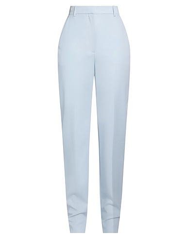 MCQUEEN Pantalone Celeste 100% Lana